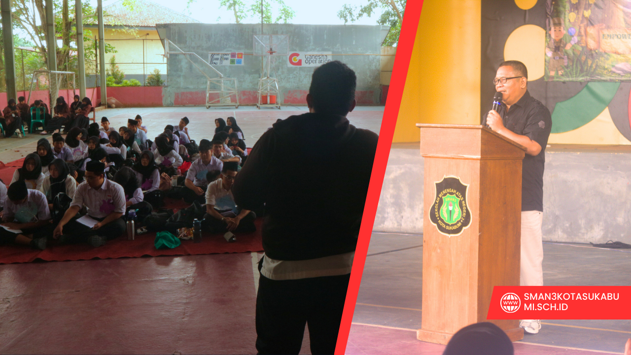 Kawah Kepemimpinan Pelajar (KKP) 2025: Empowered to Lead, Inspired to Change di SMAN 3 Sukabumi
