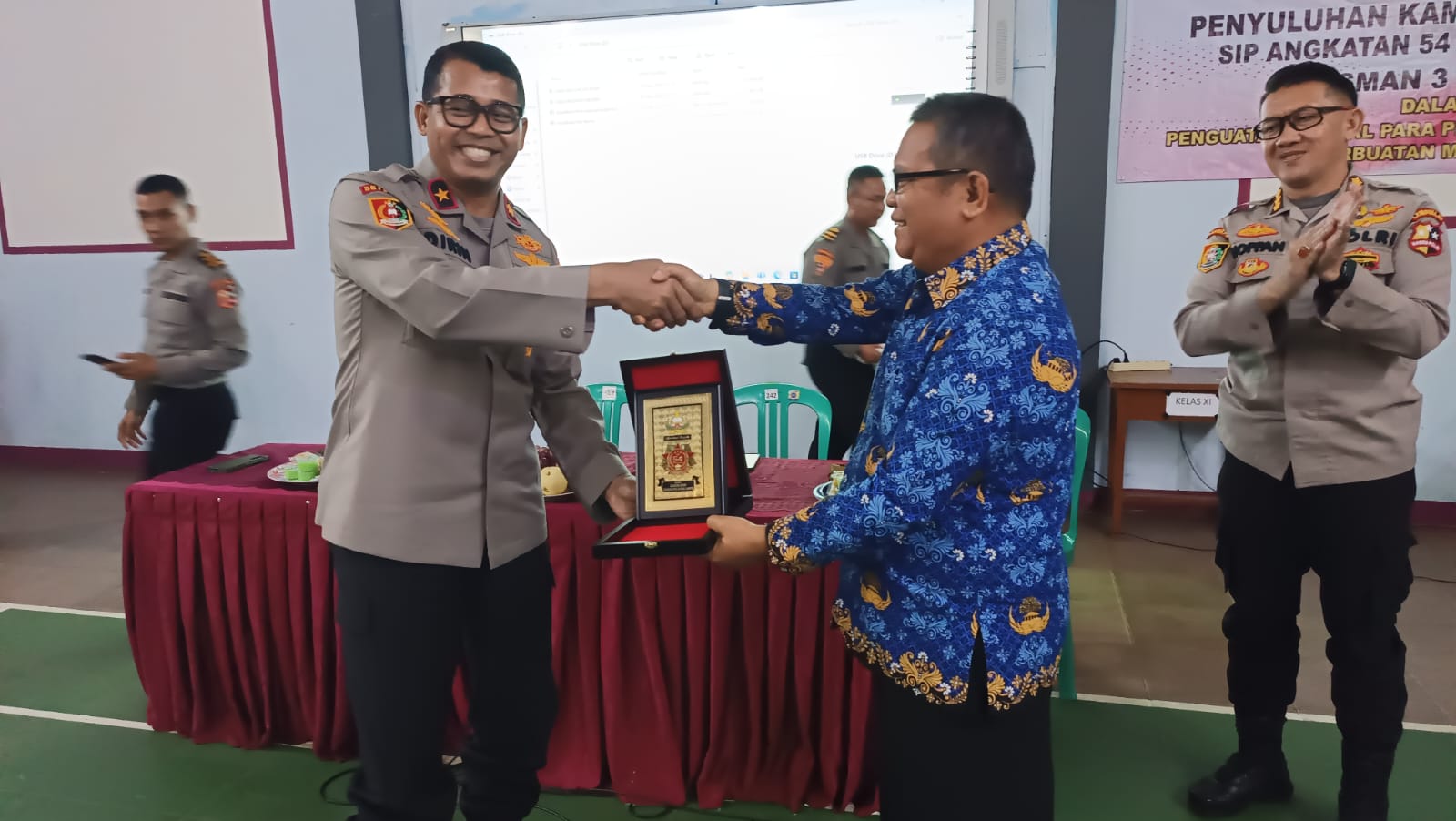 Stukpa dan SIP 54 Perkuat Mental Pelajar SMAN 3 Sukabumi