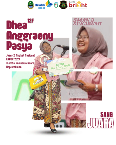 Juara 2 Tingkat Nasional dalam lomba pembawa acara keprotokolan LAPOR 2024